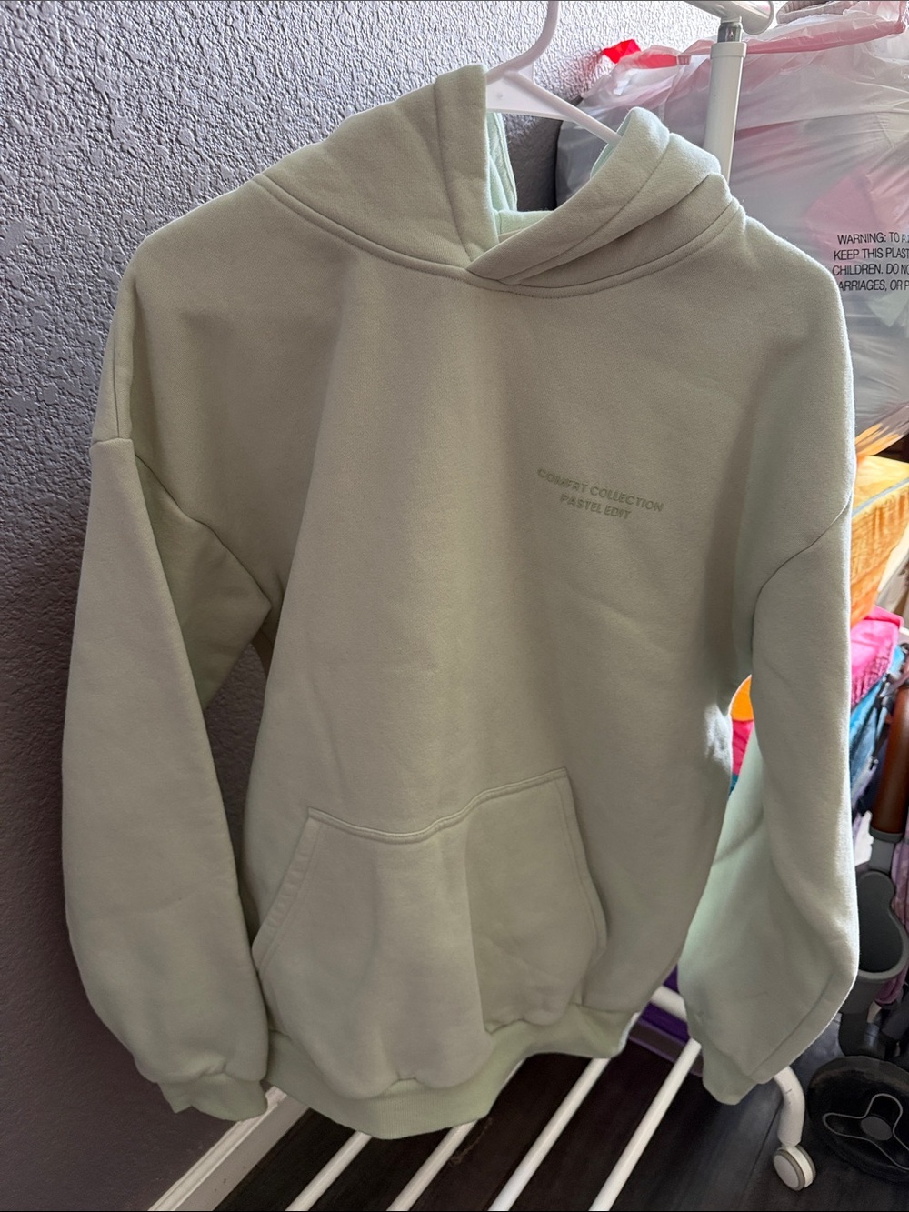 Comfort Collection Mint Crewneck Hoodie - Men's Pullover